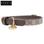  прекрасный товар GUCCI Gucci 692946 UW4AG extra маленький домашнее животное цвет ошейник XS женский 