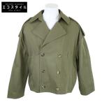 ショッピングロエベ 美品/国内正規 LOEWE ロエベ H526Y02X12 クロップド トレンチ ジャケット 44 カーキ メンズ