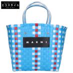 MARNI マルニ ブルー系 ピクニックかごバッグ ハンドバッグ レディース