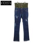 美品/国内正規 DSQUARED2 ディースクエアード S71LB0831 TWIN PACK SHARPEI JEAN ツインパック デニムパンツ 50 メンズ