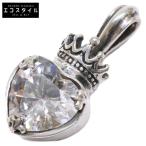  прекрасный товар KING BABY King Bay Be 2005 X-MAS LTD. Crown Heart подвеска с цепью серебряный мужской 