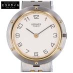 HERMES エルメス オリンピア クオーツ 腕時計 シルバー/ゴールド