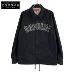 Supreme シュプリーム 15AW ブラック Twill Coaches Jacket ブラック M ジャケット ポリエステル メンズ 中古