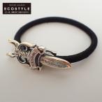 Chrome Hearts クロムハーツ HAIRBAND DAGGER ダガー ヘアバンド/ヘアゴム ヘアアクセサリー シルバー/ブラック メンズ