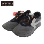Off-White オフホワイト アロー ランニング スニーカー メンズ スエード グレー サイズ 40 OMIA118S19D380347506