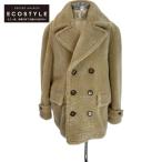  как новый / внутренний стандартный BURBERRY Burberry 8060694 овца автомобиль - кольцо боа двойной breast пальто M бежевый мужской 