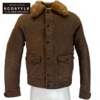  как новый / внутренний стандартный RRL RR L MNRROTW16020125sia кольцо мутон жакет XS/TP Brown мужской 