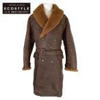  как новый / внутренний стандартный /23 год производства RRL RR L MNRROTW12820074 ремень есть sia кольцо мутоновое пальто XXL Brown мужской 