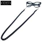 美品 CHANEL シャネル 3444-A c.622 ココマーク グラスチェーン付 ボストン メガネフレーム 眼鏡 51□20 140 ブラック レディース