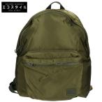 美品 sacai サカイ x PORTER ポーター 22-0327S メッセンジャーバックパック/ リュック・デイパック オリーブ レディース