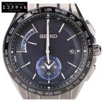 SEIKO セイコー BRIGHTZブライツ SAGA235 フライトエキスパート デュアルタイム ソーラー 電波 腕時計 シルバー/ブラック