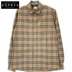 BURBERRY バーバリー 8020966 ベージュ ヴィンテージチェック 長袖レギュラーカラーシャツ キャメル M トップス コットン メンズ 中古