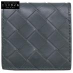 BOTTEGA VENETA ボッテガヴェネタ イントレチャート 折り畳み コインパース コインケース グリーン メンズ
