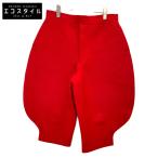 COMMEdesGARCONS コムデギャルソン GJ-P001 AD2012 レッド  二次元 PO フェルトパンツ レッド S ボトムス ポリエステル レディース 中古