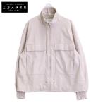 COLUMN コラム 22AW ヴィーガンレザートラックブルゾン ベージュ M ジャケット 合成皮革 メンズ 中古