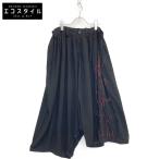 ショッピングサルエルパンツ BLACK Scandal Yohji Yamamoto ブラックスキャンダルヨウジヤマモト NH-P01-209 サルエル パンツ ブラック 1 ボトムス レーヨン メンズ 中古