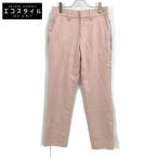 BURBERRY バーバリー 4565609 サイドノバチェック ストレート スラックスパンツ ピンク 44 ボトムス ウール メンズ 中古