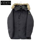 CANADA GOOSE カナダグース 3426MB ブラックレーベル シャトーパーカー ダウンジャケット ブラック S コート ポリエステル メンズ 中古