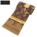 ショッピングLOUIS 美品 LOUIS VUITTON ルイヴィトン M78655 バンドー・モノグラム コンフィデンシャル スカーフ マロン レディース
