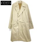 ショッピングカシミア COMOLI コモリ S03-04022 カシミアライナー タイロッケンコート ベージュ 2 コート コットン メンズ 中古