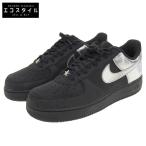 ショッピングエアフォース1 新品同様 NIKE ナイキ エアフォース1 オールスター スニーカー メンズ ブラック×メタリックシルバー 28.0cm HF2885-001
