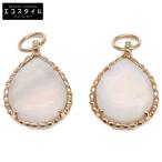  прекрасный товар agete Agete K10 мульти- Stone серьги очарование желтое золото женский 