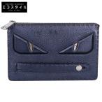  прекрасный товар FENDI Fendi 7VA350 Monstar bagz I ручная сумочка клатч темно-синий 