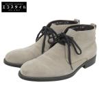 Salvatore Ferragamo サルヴァトーレフェラガモ スエード チャッカブーツ メンズ グレー 7 2E