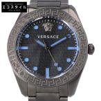 Versace ヴェルサーチ VE2T00622 GRECA DOME ブラック文字盤 腕時計