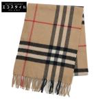ショッピングBURBERRY BURBERRY バーバリー 3929522/67Q ヴィンテージチェック カシミヤ マフラー 168 x 30cm ベージュ系 レディース