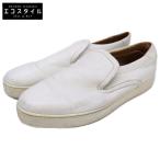 JOHNLOBB John Lobb HAVEN 0318 последний кожа туфли без застежки 11 белый мужской 