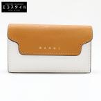  как новый MARNI Marni PFMOT05U21 LV520 Z540Msafia-no кожа бизнес футляр для карточек DUON/LILY WHITE женский 