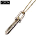 TIFFANY&Co. ティファニー 750 ハードウェア リンク ネックレス イエローゴールド レディース アクセサリー ジュエリー