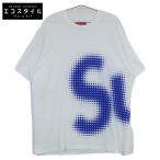 国内正規/24SS Supreme シュプリーム HALFONE TOP 半袖Tシャツ/ トップス L ホワイト メンズ