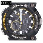 美品 G-SHOCK ジーショック GWF-A1000-1AJF フロッグマン ラバーバンド タフソーラー電波 腕時計 ブラック メンズ