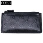 GUCCI Gucci GG crystal футляр для карточек черный мужской 
