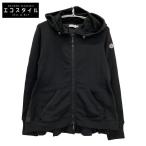 ショッピングmoncler MONCLER モンクレール ブラック MAGLIA CARDIGAN ブラック M カーディガン コットン レディース 中古