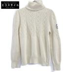 MONCLER モンクレール ガムブルー ウール タートルネックセーター トップス M アイボリー  レディース