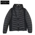 美品 MONCLER モンクレール DEFFEYES GIUBBOTTO デフェイエス フーデッドダウンジャケット ジャケット 2 ブラック メンズ