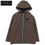 MIUMIU ミュウミュウ ×エムエムパリス総柄 ジップアップジャケット レディース ブラウン系 36 MI571 19年製