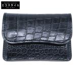 ショッピングポロ 新品同様   WILDSWANS ワイルドスワンズ TONGUE タング ポロサス コインカードケース コインケース ブラック メンズ