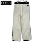 MONCLER モンクレール 19年 グルノーブル フリース パンツ PANTALONE ホワイト XS ボトムス ポリエステル メンズ 中古