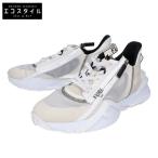 FENDI フェンディ FLOW SHOES フロー サイドジップ スニーカー 9 ホワイト メンズ