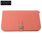 新品同様 HERMES エルメス X刻  ROSE CANDY トゴ ドゴンGM レディース