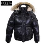 美品   MONCLER モンクレール ブラック ARMORICANO ダウンジャケット 1 メンズ