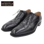 美品 SCOTCH GRAIN スコッチグレイン 916 オデッサ ストレートチップシューズ メンズ ブラック 26.5