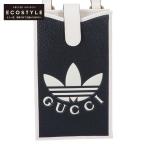 как новый GUCCI Gucci x adidas Adidas 702203 смартфон кейс мобильный кейс черный / белый 