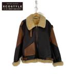 WILLIS&GEIGER Willis and Гейгер B-3 33H5595 W535AC-17756 мутон "куртка пилота" 40 темно-коричневый мужской 