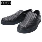  как новый BOTTEGA VENETA Bottega Veneta сетка туфли без застежки обувь 45 черный мужской 