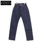 新品同様 EVISU エヴィス 2504XX NO.1 水牛パッチ カモメ シンチバック ボタンフライ デニムパンツ 32 インディゴ メンズ